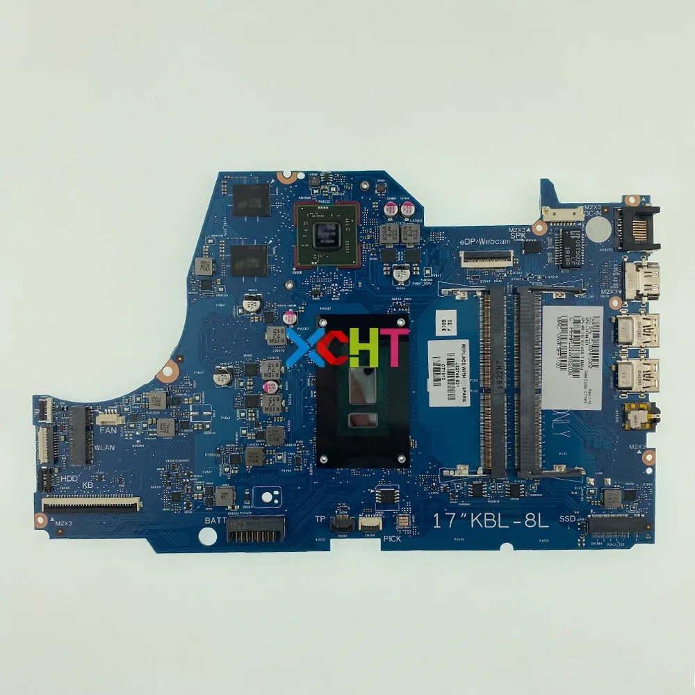 L22746-601 L22746-001 w 530/4GB Video Card w i7-8550U CPU for HP Laptop 17T-BY000 17-BY Series Note