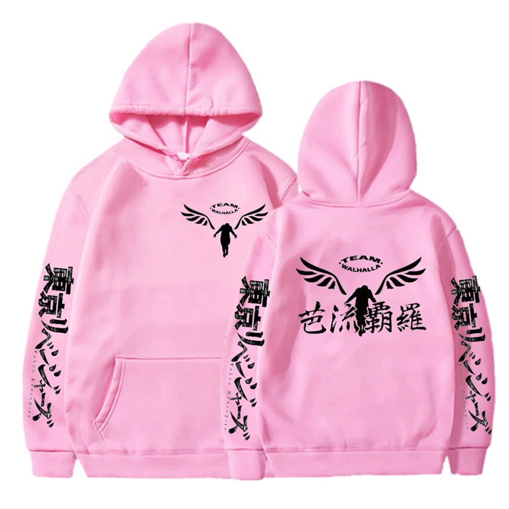 Gambar Valhalla Tokyo Revengers Hoodies Anime Cosplay Pullover Sweatshirts Casual Fashion Printed Hoodie Tops