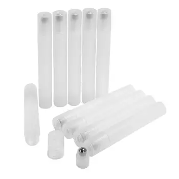 

10pcs Roller Balls Premium 10ML Protable Plastic Empty Bottles for Essential Oils