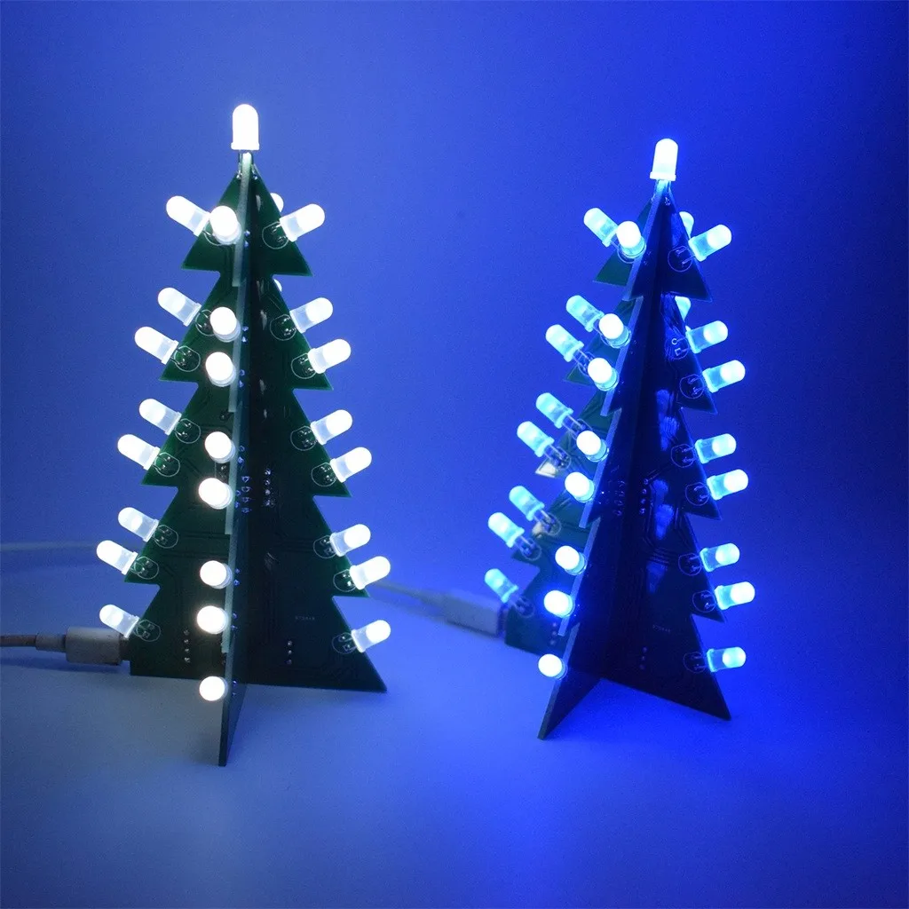 3d Led Рождественская елка Diy звезда мигающая елка украшение Рождественская елка переключатель разный эффект украшение дома Подарочные игрушки Gh8
