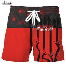 Странные Вещи триллер мужские 3D шорты летние новые пляжные шорты для мужчин хип-хоп шорты homme Брюки пляжная одежда уличная одежда для спортзала