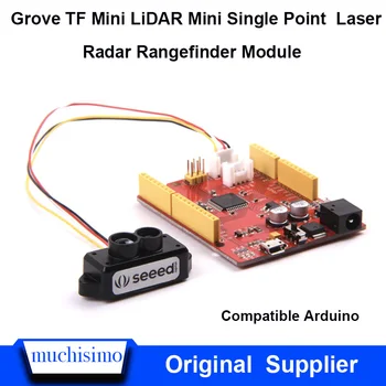 

Elecrow TF Mini LiDAR Range Finder Sensor Module Single Point Ranging for Arduino DIY for Robot Distance Robot AI terrain