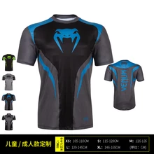 ММА футболка мужские спортивные майки боксерская рубашка с принтом компрессионная быстросохнущая Муай Тай предориан джиу джицу одежда для бокса