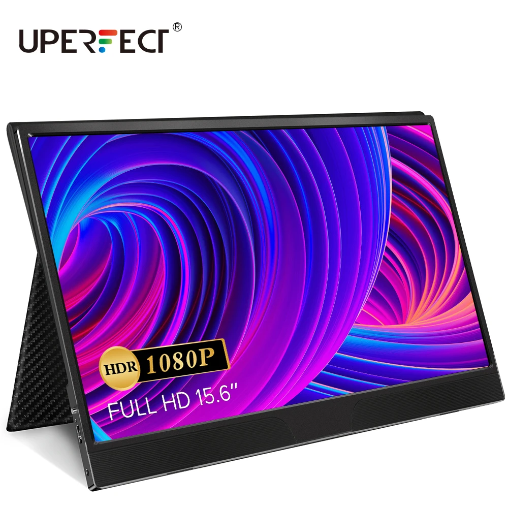 Ультратонкий портативный игровой монитор UPERFECT экран 15 6 дюйма USB C HDMI 1920*1080P HDR для