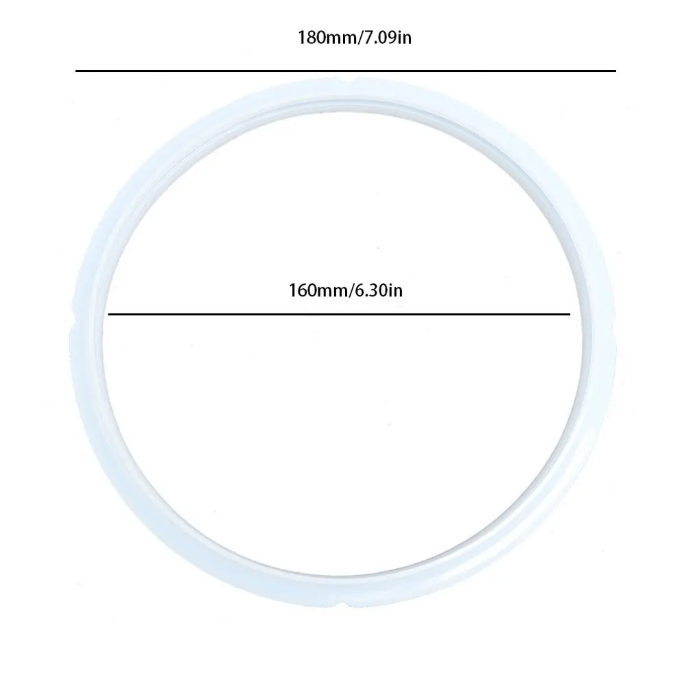 Резиновые прокладки скороварки Замена силиконового уплотнительного кольца для электрической скороварки s кухонная посуда инструмент