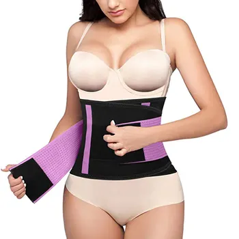 

Waist Trainer Belt Adjustable Workout Bands Breathable Women Home Gym Weight Loss Abdominal Sports Waist Belt fitness equipment