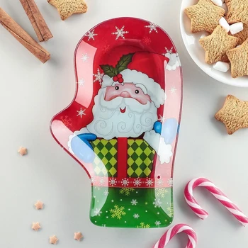 

Serving dish "Mitten. Give gifts ", 22.5 × 14 × 2 cm