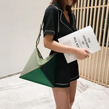 

2020 New Fashion Crossbody Bags For Women 2019 Triangle Shoulder Messenger Bag Female Travel Handbags Totes Beach Bolsa Feminina