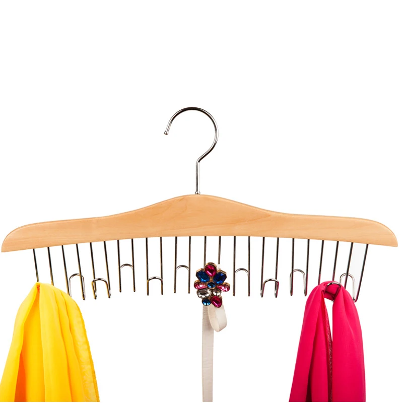 Деревянные вешалки для галстуков и поясов вешалка одежды органайзер подвесные