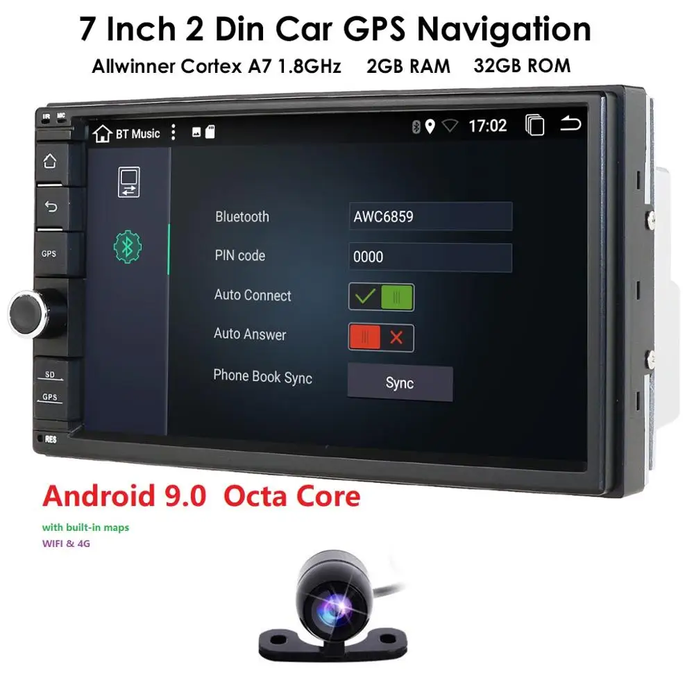7'' Android Multimedia no DVD Player GPS Navigation Autoradio Bluetooth Car Radio WIFI Mirror Link 2 Din Car Audio Stereo 1080p 7'' Android Multimedia no DVD Player GPS Navigation Autoradio Bluetooth Car Radio WIFI Mirror Link 2 Din Car Audio Stereo 1080p