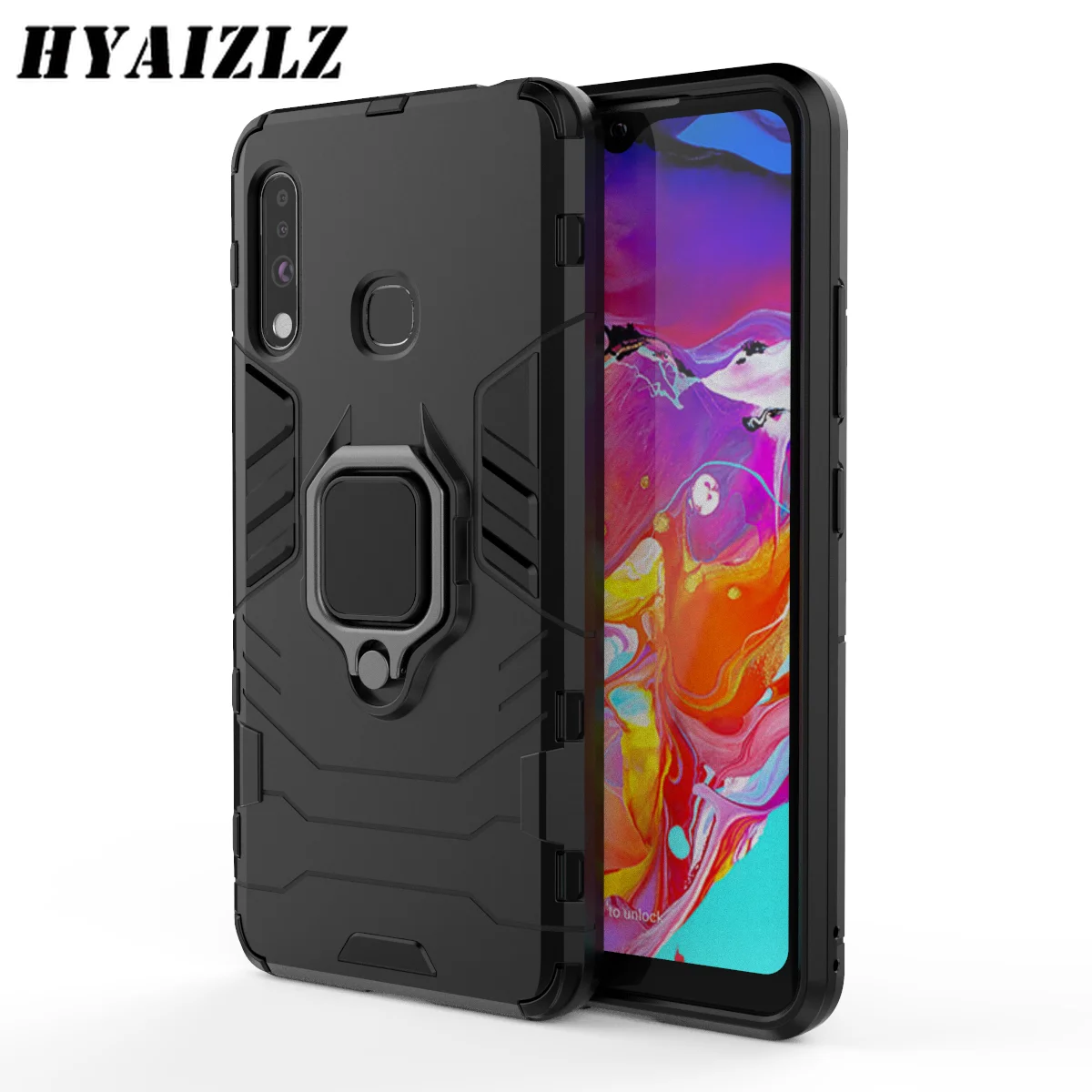 A51 Case for Galaxy A70E M30S A90 5G A70S A50S A20 A71 A80 A40 A01 A91 Magnetic Car Full Body Soft Bumper Shockproof Phone Cover | Мобильные