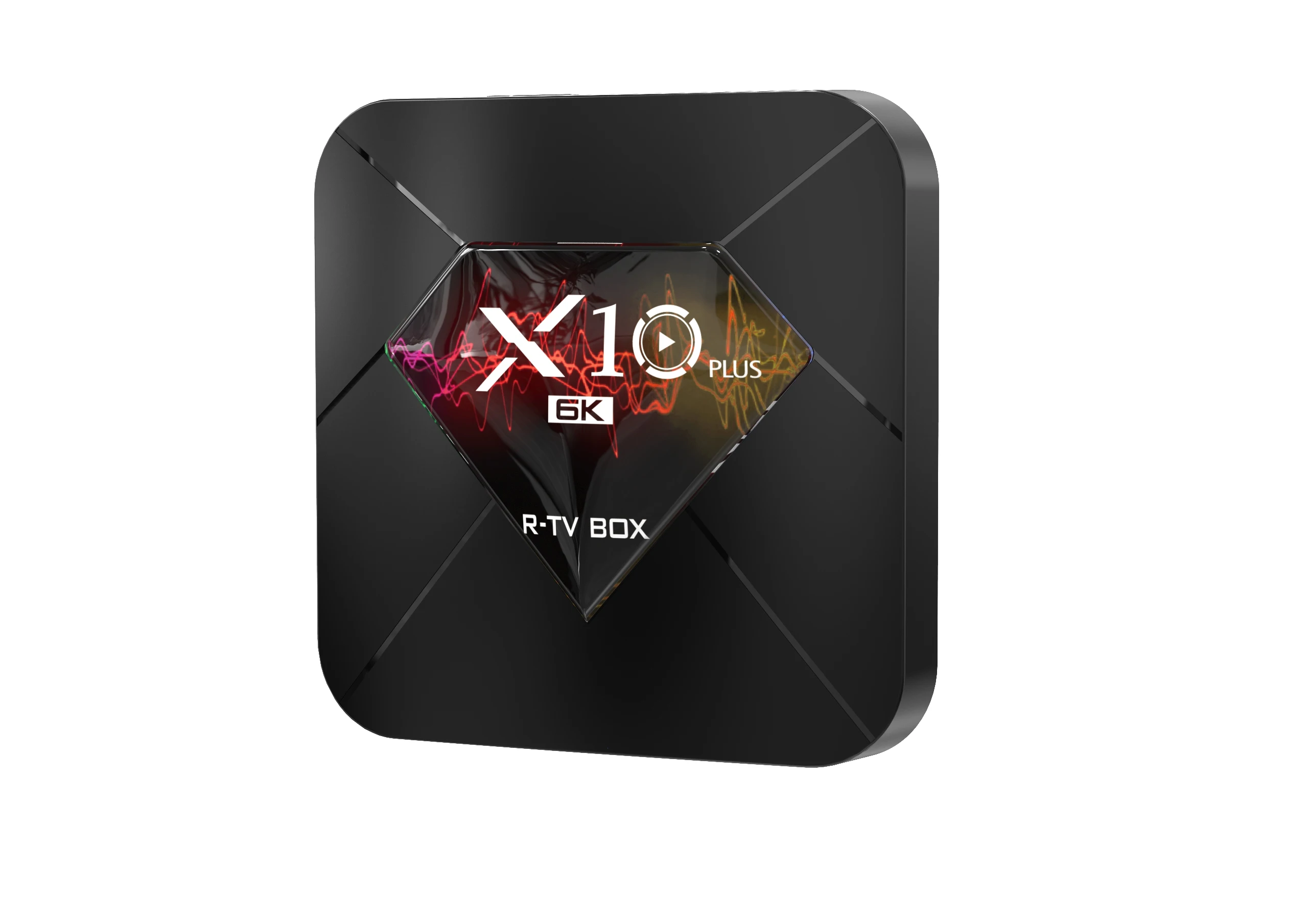 X10 Plus Android 9,0 Smart tv Box Allwinner H6 Четырехъядерный 4 ГБ ОЗУ 64 Гб ПЗУ USB3.0 wifi H.265 HDR 6K разрешение телеприставка