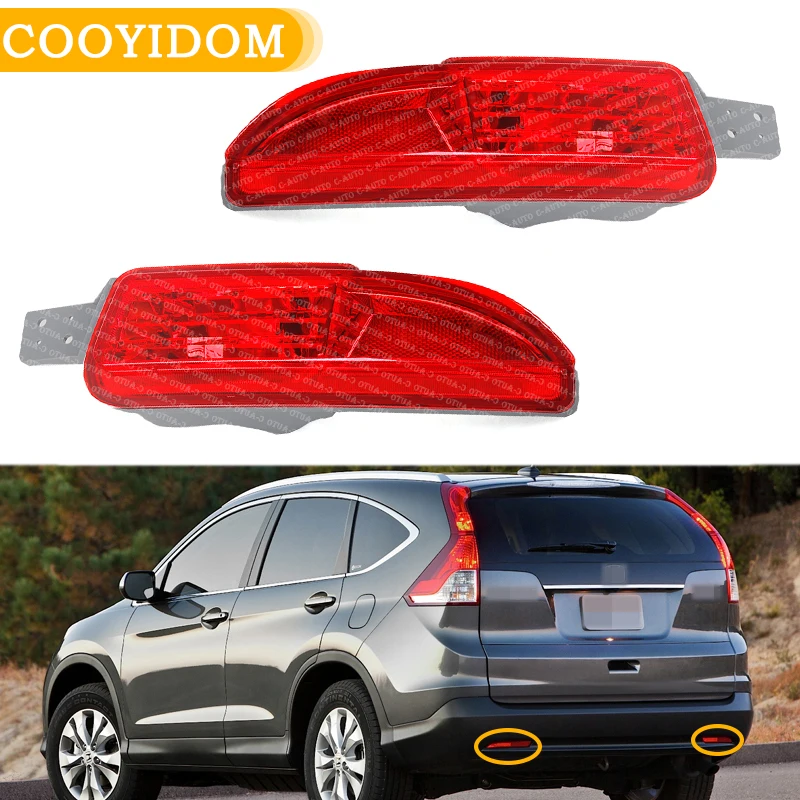 Car Rear Guarnire Riflettore Fendinebbia Luce Paraurti Fendinebbia Per Honda Crv Rm1/2/3/4 2012 2013 2014 34550-T0A-H01