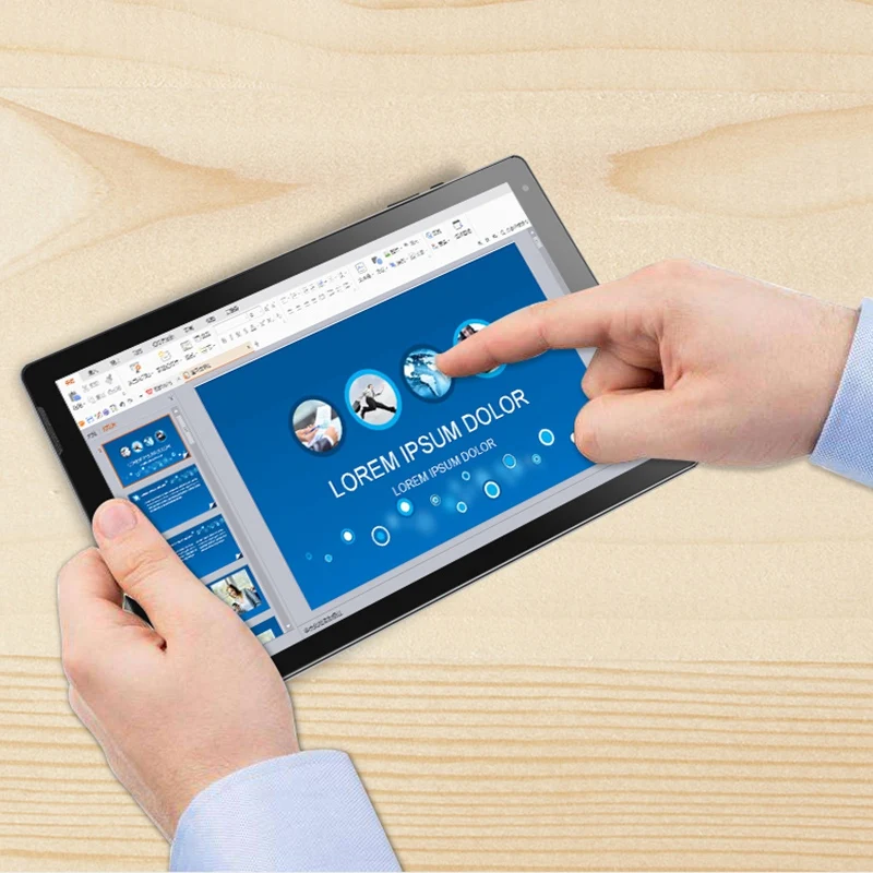 Jumper Ezpad 7 2 in 1 Tablet Pc 10.1 inch Fhd Ips Screen Intel Cherry Trail X5 Z8350 4Gb Ddr3 64Gb Emmc Windows 10 Tablet Pc