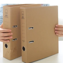 Крафт-бумага, твердая бумажная оболочка А4, рычаг, арка, наполнение файлов, Товары для офиса, поставка, держатель для документов, хорошее качество, удобный для пользователя