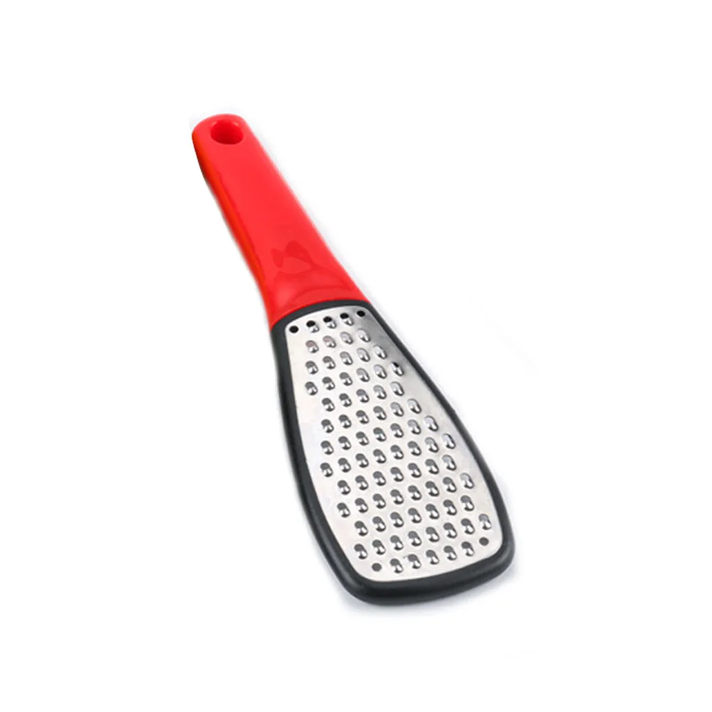 Grinder Practical Durable Manual Cheese Grater Home Stainless Steel Hand-Cranked Multifunctional Rotary Slicer Long Handle - Цвет: Red Narrow Side