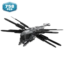

MOC Duneed Atreides Ornithopter Sci-fi Movie Building Block Toys Airplanes Helicopter Bricks Deformation Plane Toys for Boys