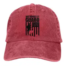 Национальная гвардия патриотическая армия Американский флаг1 унисекс Дальнобойщик шляпы папа бейсболки водительская Кепка