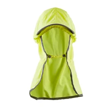 Светоотражающая линия шеи лоскут Открытый УФ Защита Рыбалка Пешие прогулки неоновый цвет дышащая сетка Baseabll шляпа от солнца для мужчин и женщин унисекс