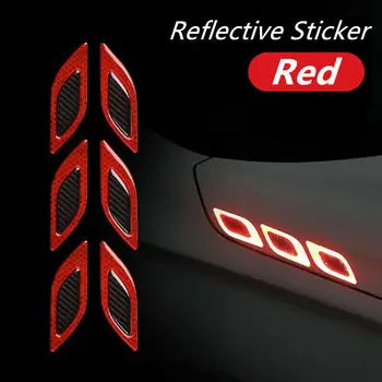 

New Arrival High Quality Car Auto Reflective Warn Strip Tape Bumper Safety Stickers Decal Car Accessories