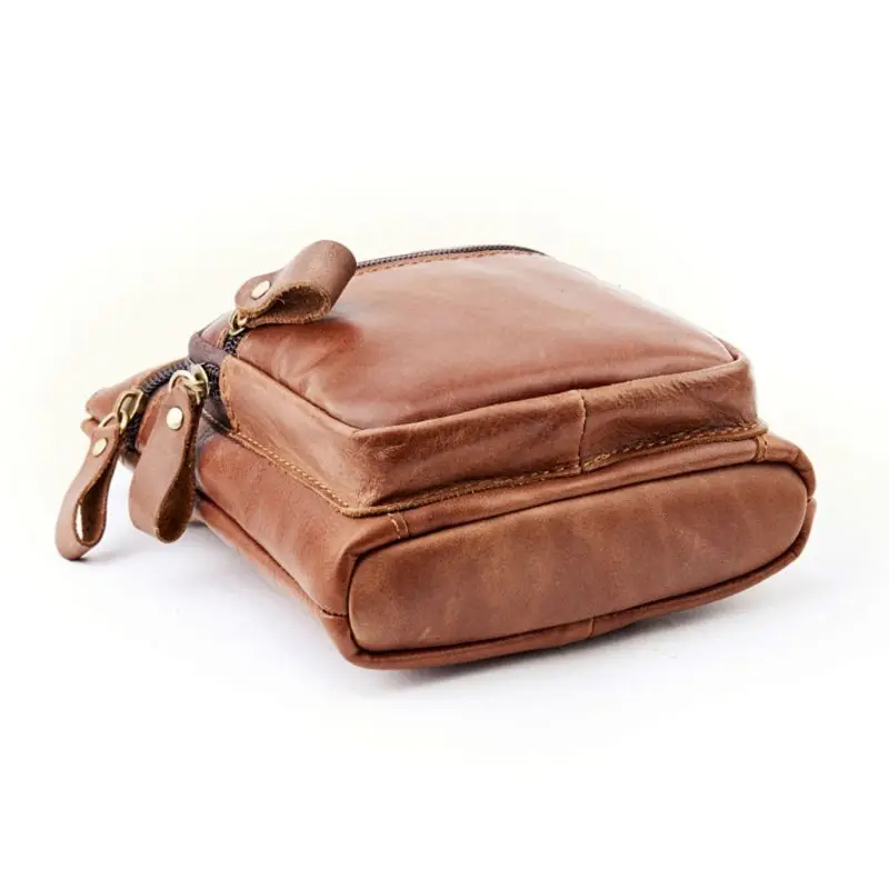 Мужская винтажная сумка из искусственной кожи через плечо маленькая сумка-мессенджер деловые сумки F42A