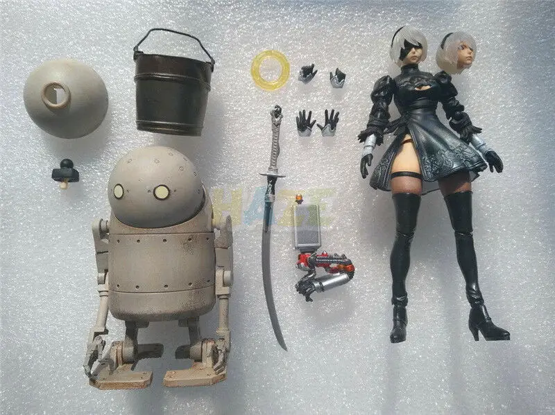 Anime NieR:Automata 2B YoRHa No 2 Neal 6/" PVC Action Figure Model Collection
