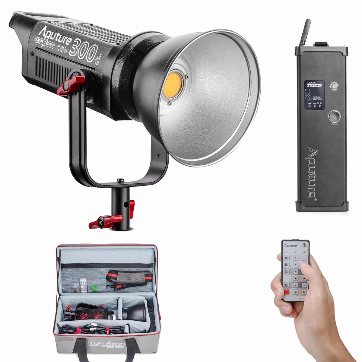 Aputure COB C300D 300D 300W 5500K дневсветильник свет сбалансированный светодиодный