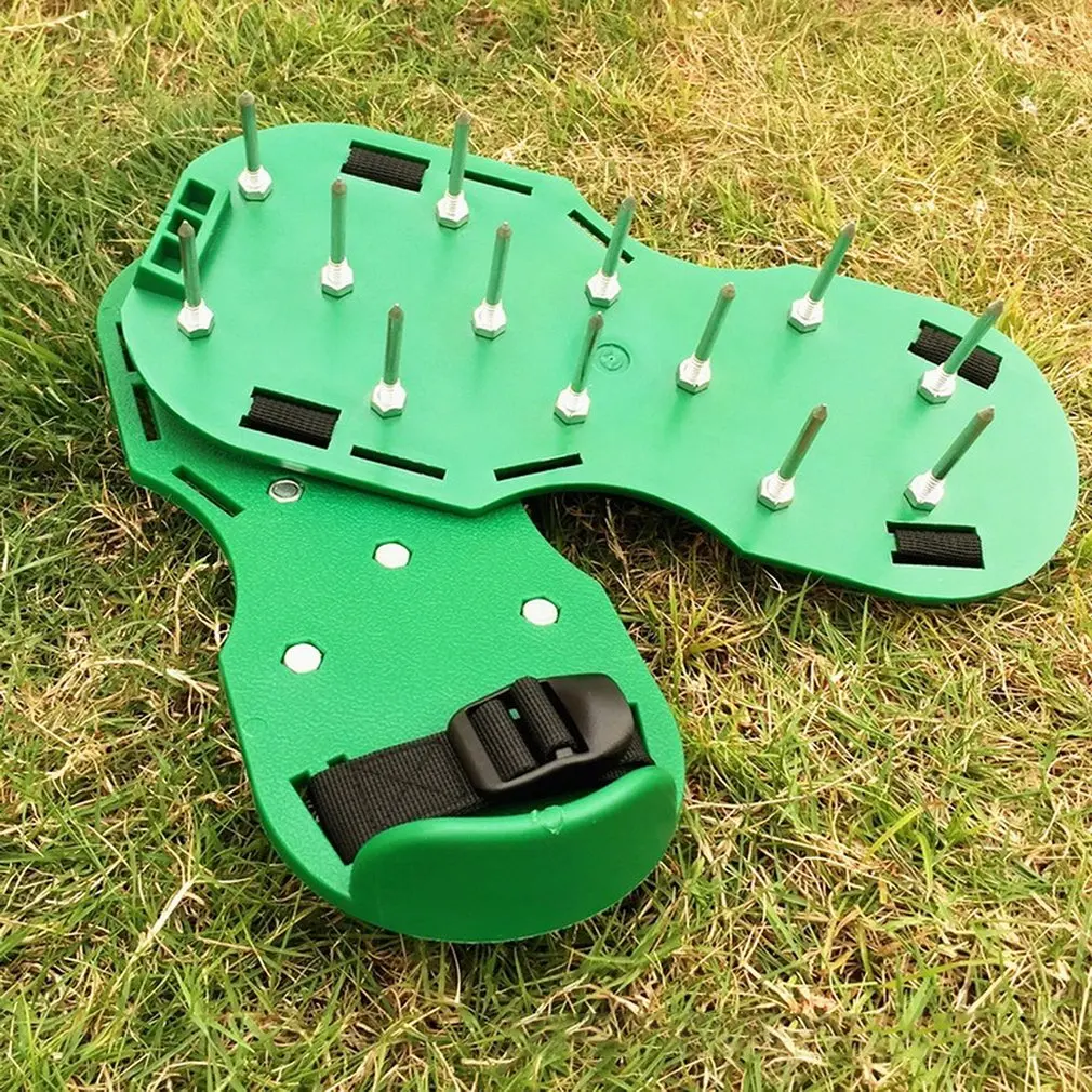 Lawn spikes Lawn Aerator shoes garden nails garden tools loose soil shoes ripper portable durable convenient Lawn spikes Lawn Aerator shoes garden nails garden tools loose soil shoes ripper portable durable convenient