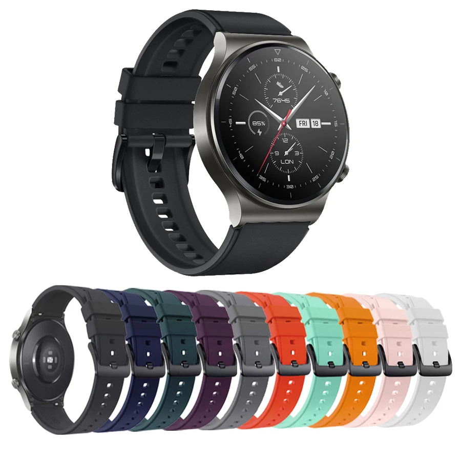 Official Silicone Band For Huawei Watch Gt 2 Pro Sport Rubber Original