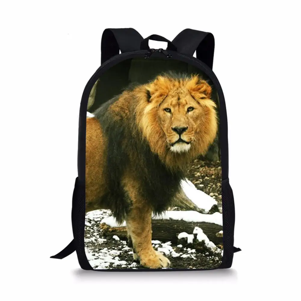 

The Lion King Backpack Girls Backpack For Kids Boys Children Zaino Stampa Leone Fashion Casual School Package Mochila Drop Ship