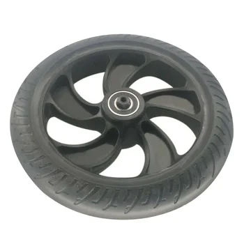 

8inch Spare Parts Hub Electric Scooter Rear Wheel Replacement Lightweight Professional Black Rubber Damping For KUGOO S1 S2 S3