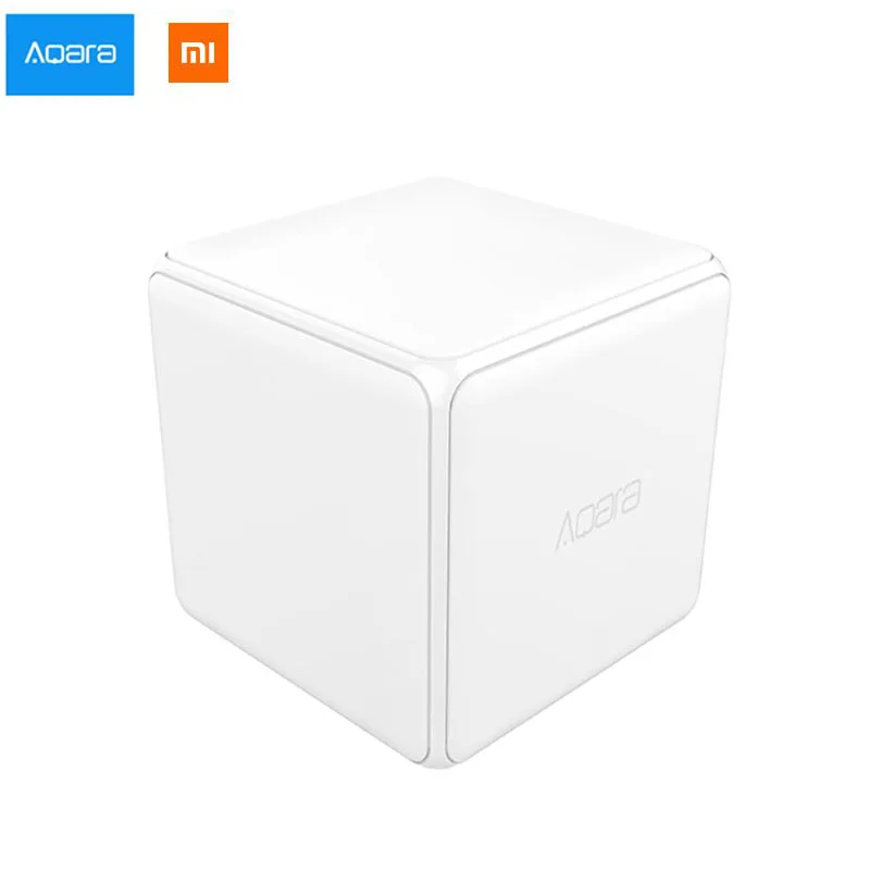 

Xiaomi Aqara Magic Cube Controller Zigbee Version Controlled by Six Actions For Smart Home Device work with mijia home app