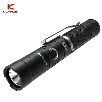 

KLARUS AR10 Rechargeable Flashligh CREE XP-L HI V3 LED 1020 LM Angle Light Adjustable Head Torch with Battery + Charger Cable