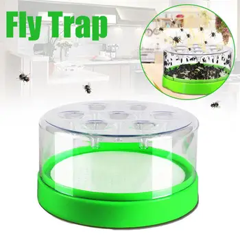 

Automatic Fly Trap Box Pest Control Device Mosquito Repeller Flytrap Catcher Hotel Home Garden Automatic Caught Repeller Tool