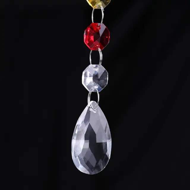 Diy Crystal Sun Catchers Chandelier Kristályok Golyó Prizma Medál Szivárványkészítő Lógó Csakra Kaszkád - Image 4