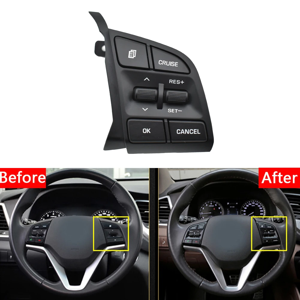 Для Tucson TLC IX35 1 6 T/2 0 Кнопка рулевого колеса Постоянная скорость круиз-контроль