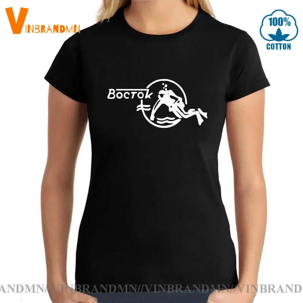 

Модная летняя футболка с коротким рукавом Boctok для подводного плавания Восток акваланга индивидуальная футболка забавный подарок на день рождения для женщин