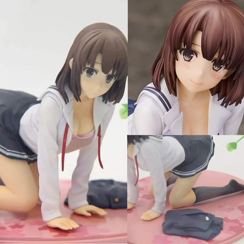 Экшн-фигурки из ПВХ 12 см Saenai Heroine No Sodatekata Katou Megumi Sexy girl коллекционные игрушки для