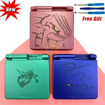 

Newest For GameBoy Advance SP Replacement Housing Shell Screen Lens For GBA SP Housing Case Cover with Repair tools