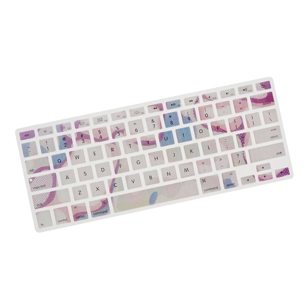 2019NEW Крышка для клавиатуры силиконовый чехол для MacBook Air 13 дюймов и MacBook Pro retina клавиатура кожного покрова силиконовая для ноутбука протектор