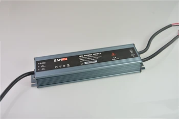 

Thin Slim Aluminum Waterproof 12 Volt LED Power Supply 12V DC 200W 16A IP67 220V AC-DC Lighting Transformer Driver 12VDC