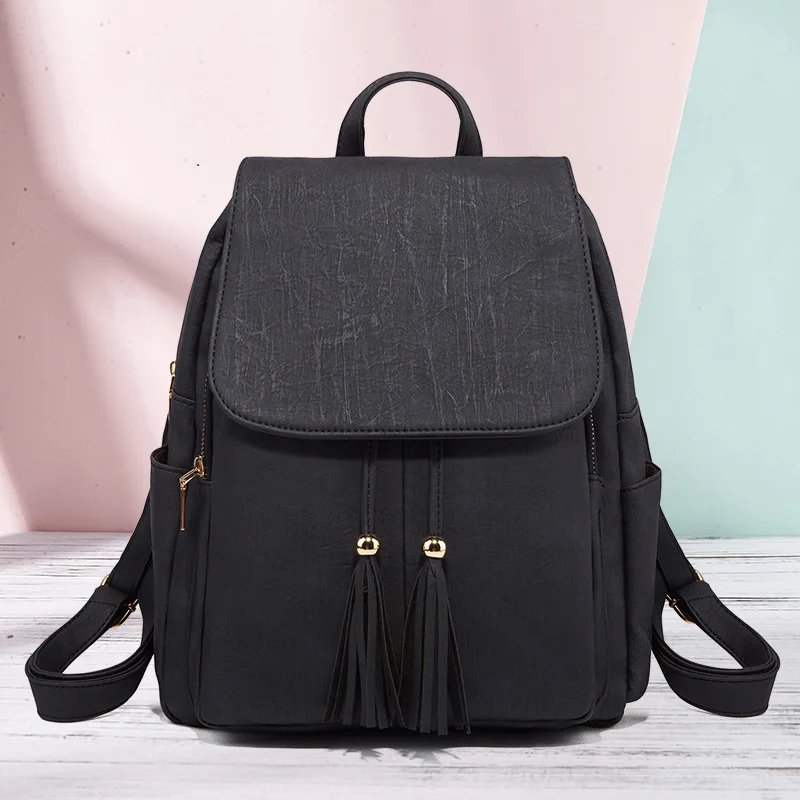 

2020 Tassels Both Shoulders Package Trend Women's Backpack