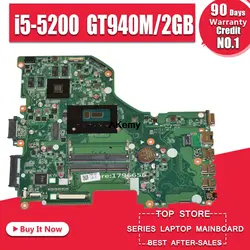 E5-573G E5-573 материнская плата Para acer Aspire E5-573G I5-5200U GT940M-2 ГБ DA0ZRTMB6D0 trabalho de тест 100% оригинал