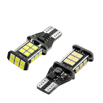 

4PCS CANBUS Error Free W16W T15 Super Bright 6000K White High Power 2835 15 SMD LED Lights Bulbs 360 Degrees Width Light Lamps