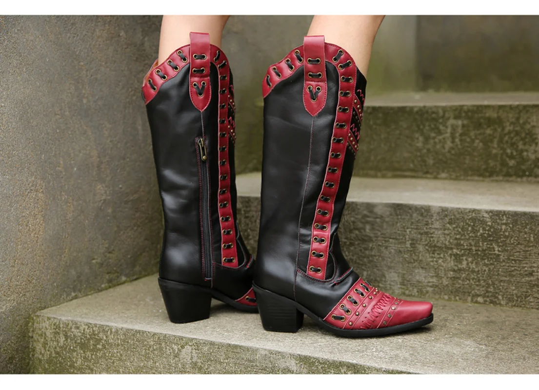 Retro Cowboy Boots 