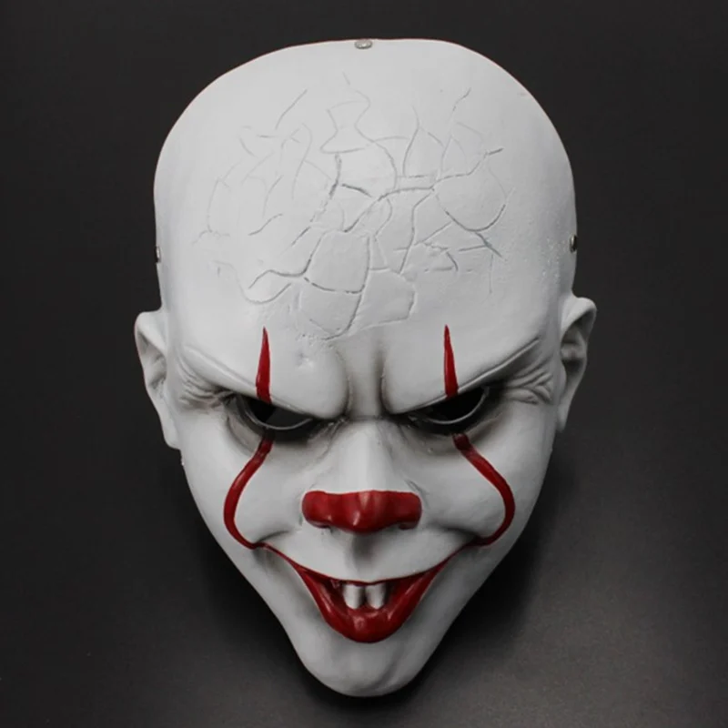 Хэллоуин Стивен Кинг's It: Chapter Two Pennywise клоун из резины для косплея маска реквизит