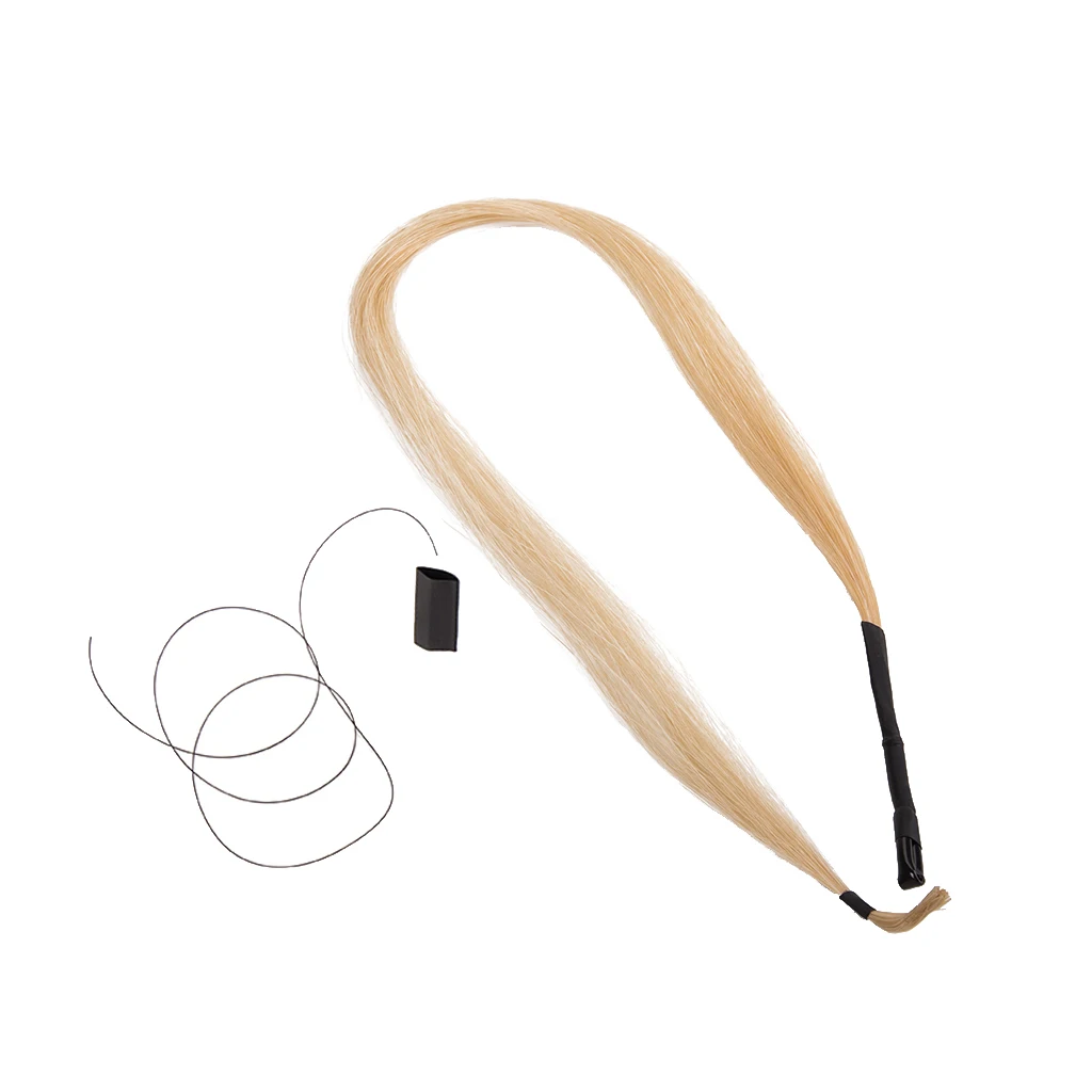 1 Хэнк 78 см лук волос небеленый монгольский конский хвост DIY для Erhu лук части