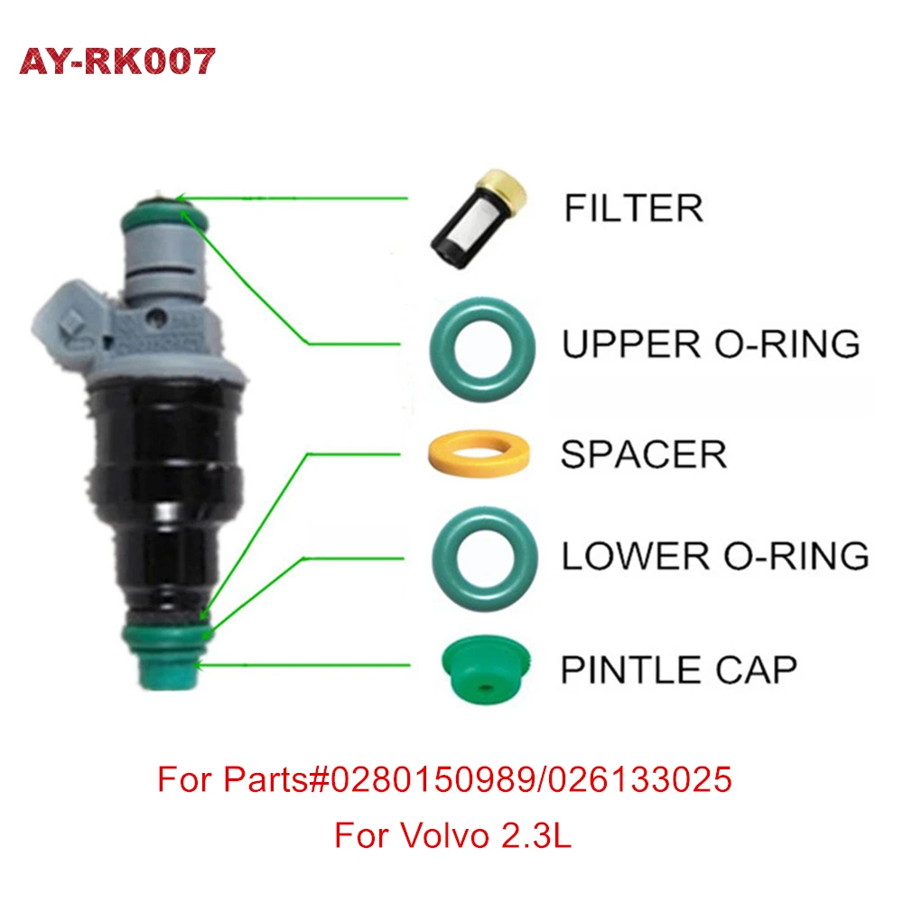 100sets Fuel Injector Repair Kit For Part 0280150804 3517283 For Volvo