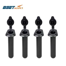 4 шт. BSET MATEL нейлоновые рыболовные снасти аксессуар инструмент удочка держатель снасти с крышкой прокладка для Каяка лодки Каноэ