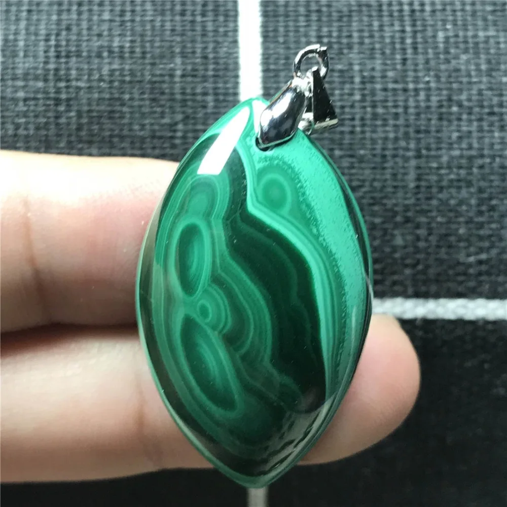 Green Malachite Pendant (115)